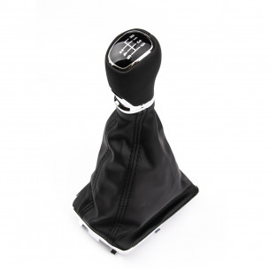 Gear Knob Shift Boot Frame 6 Speed For Skoda - Aftermarket