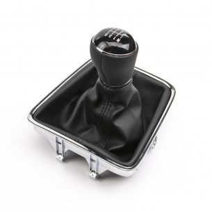 Gear Shift Lever Knob with Boot For VW Tiguan Sharan Golf Plus 6-Speed