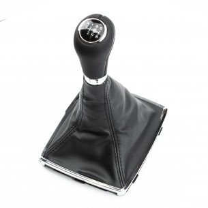 Gear Lever Knob With Cuff For Mercedes W204 X204 - Aftermarket