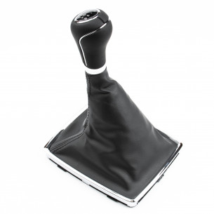 Gear Lever Knob With Cuff For Mercedes W204 X204 - Aftermarket