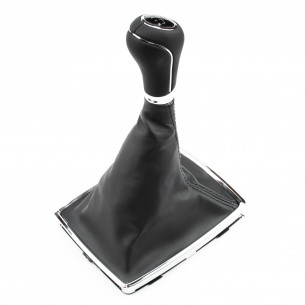 Gear Lever Knob With Cuff For Mercedes W204 X204 - Aftermarket