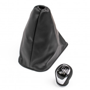Gear Shift Knob And Boot 6 Speeds for Nissan - Aftermarket