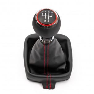 Gear Shift Knob With Boot For Audi A3 8P 5 Speed