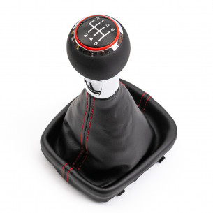 Gear Shift Knob With Boot For Audi A3 8P 6 Speed