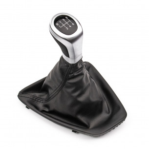 Gear Shift Knob With Boot For BMW E90 E91 E92 E93 3-Series 6 Speed