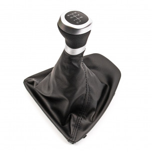 Gear Shift Knob With Boot For BMW E90 E91 E92 E93 3-Series 6 Speed