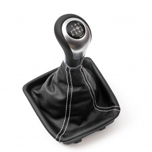 Gear Shift Knob With Boot For Mercedes A B CLA W176 W246 C117 6 Speed