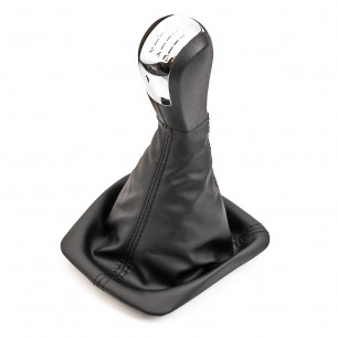 Gear Shift Knob With Boot For Skoda Octavia II 6 Speed