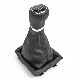 Gear Shift Knob With Boot For Skoda Octavia III 3 6 Speed