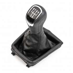Gear Shift Knob With Boot For Skoda Superb 2 II 5 Speed