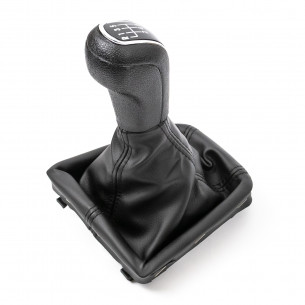 Gear Shift Knob With Boot For Skoda Superb 2 II 6 Speed
