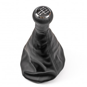 Gear Shift Knob With Boot For Volkswagen Golf 3 III Polo Vento 5 Speed
