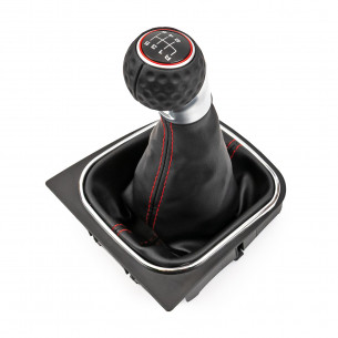 Gear Shift Knob With Boot For VW Golf 5 V 6 VI Jetta 6 Speed