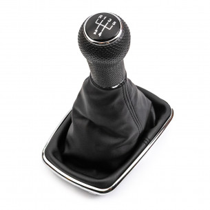 Gear Shift Knob With Boot For VW Golf IV Bora 23mm 5 Speed