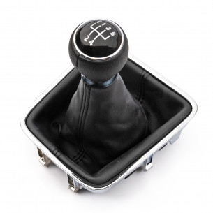 Gear Shift Knob With Boot For VW Golf Plus Sharan Tiguan 5 Speed