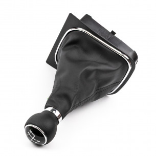 Gear Shift Knob With Boot For VW Golf V VI Jetta 5 Speed