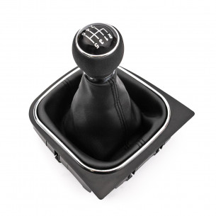 Gear Shift Knob With Boot For VW Golf V VI Jetta 6 Speed
