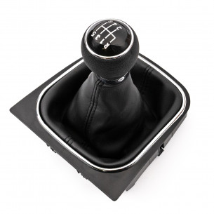 Gear Shift Knob With Boot For VW Golf V VI Jetta 6 Speed