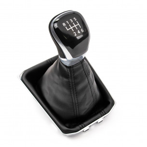 Gear Shift Knob With Boot For VW Tiguan 6 Speed