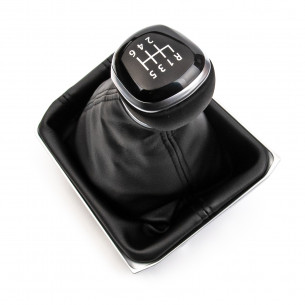 Gear Shift Knob With Boot For VW Tiguan 6 Speed