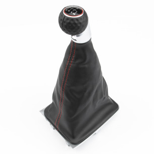 Gear Shift Stick Knob with Boot 6-Speed LHD For VW - Aftermarket