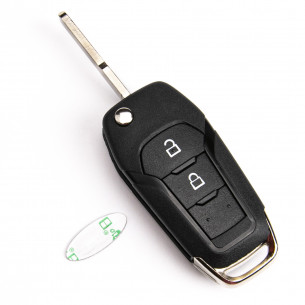 Ford Guscio Chiave Con 2 Pulsanti - Aftermarket