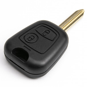 Peugeot Guscio Chiave Con 2 Pulsanti - Aftermarket