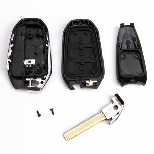 Citroen Guscio Chiave Con 3 Pulsanti - Aftermarket