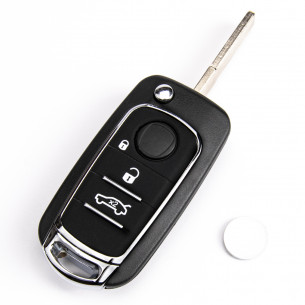 Fiat Guscio Chiave Con 3 pulsanti - Aftermarket