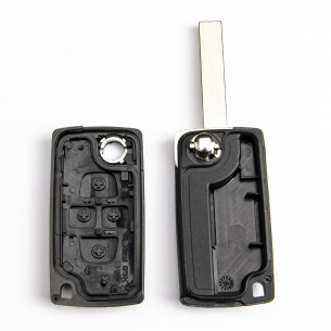 Peugeot Guscio Chiave Con 4 Pulsanti - Aftermarket
