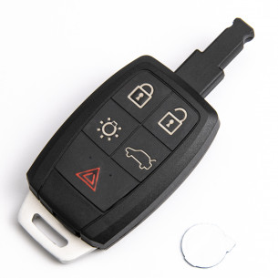Volvo Guscio Chiave Con 5 Pulsanti - Aftermarket