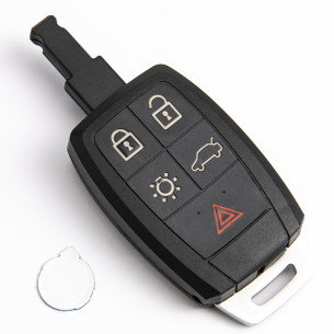 Volvo Guscio Chiave Con 5 Pulsanti - Aftermarket