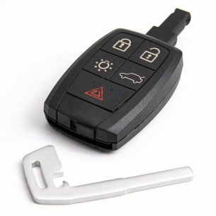 Volvo Guscio Chiave Con 5 Pulsanti - Aftermarket