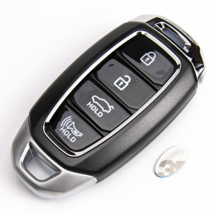 Hyundai Guscio chiave con 4 pulsanti - Aftermarket