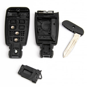 Fiat Guscio Chiave con 3 Pulsanti - Aftermarket