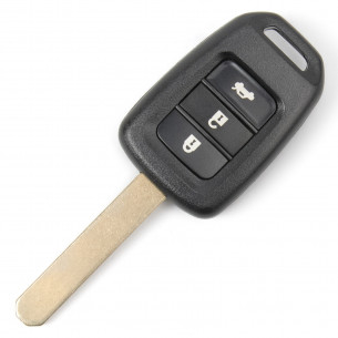 Honda Key Case with 3 Buttons - Aftermarket
