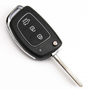 Hyundai Schlussel Gehäuse mit 3 Tasten - Aftermarket