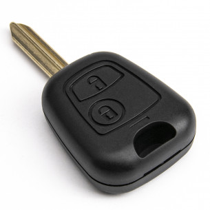 Peugeot Coque de clé avec 2 boutons - Aftermarket