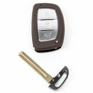 Hyundai I10 I20 IX35 I40 Ioniq Coque de clé 3 boutons KIA7 95440-D3000