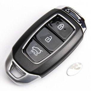 Hyundai i30 Santa Fe Kona Elantra Avante kulcsház 3 gombbal