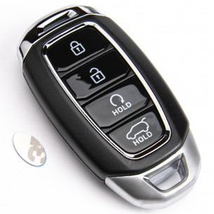Hyundai Key Cover With 4 Buttons - Aftermarket