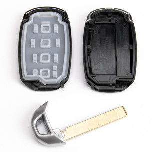 Hyundai Key Cover With 4 Buttons - Aftermarket