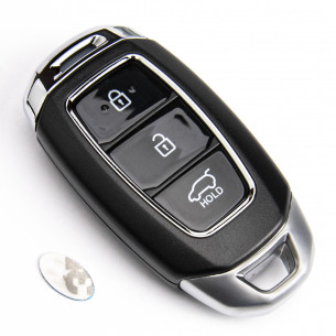 Hyundai Remote Key Cover With 3 Buttons - Aftermarket