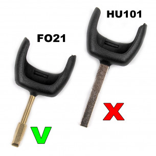 Key Blade FO21 for Ford - Aftermarket