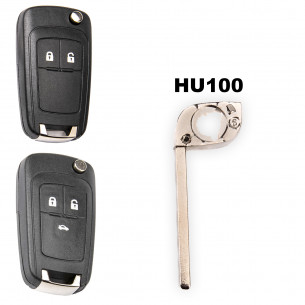 Key Blade HU100 for Opel Chevrolet Keys - Aftermarket