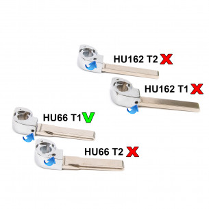 Key Blade HU66 T1 for VW Seat Skoda Cupra - Aftermarket