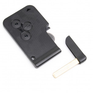 Key Card 433Mhz with 3 Buttons for Renault - Aftermarket