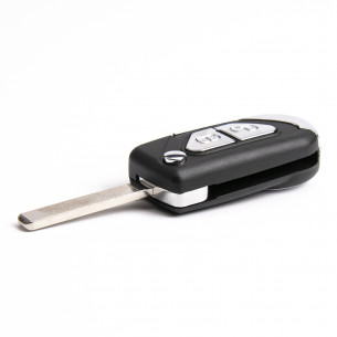 Citroen Flip Key Case With 2 Buttons - Aftermarket