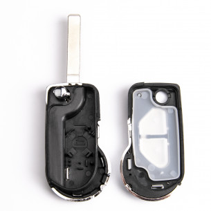 Citroen Flip Key Case With 2 Buttons - Aftermarket
