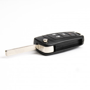 Chevrolet Flip Key Case With 4 Buttons - Aftermarket